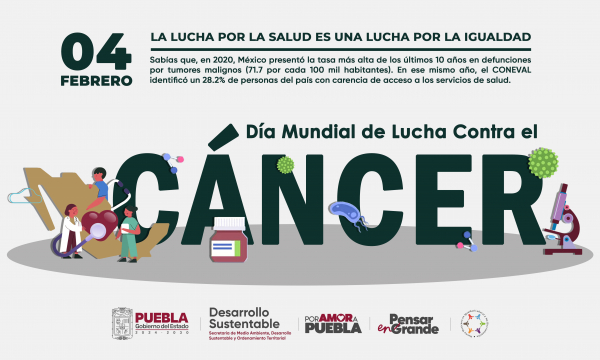 4 DE FEBRERO DÍA MUNDIAL CONTRA EL CÁNCER